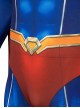 Game Suicide Squad Kill the Justice League Halloween Cosplay Superman Costume Bodysuit Full Set