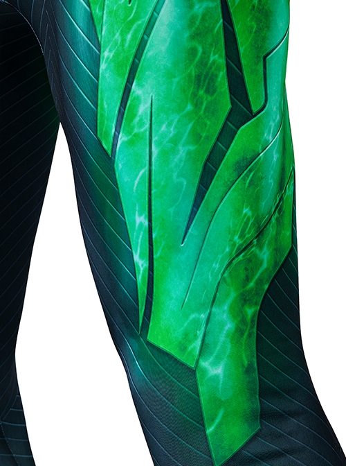 Game Suicide Squad Kill the Justice League Halloween Cosplay Green Lantern Costume Bodysuit