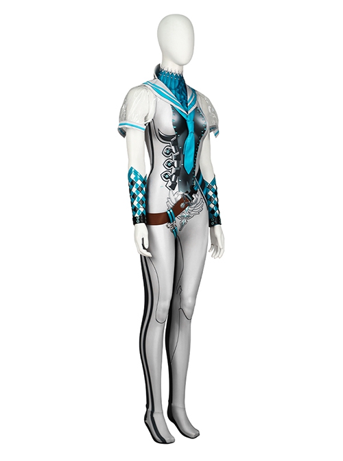 Game Stellar Blade Halloween Cosplay Eve Costume Bodysuit Full Set