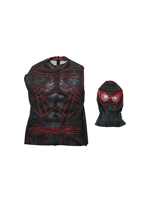 Movie Madame Web Halloween Cosplay Ezekiel Sims Costume Bodysuit Full Set