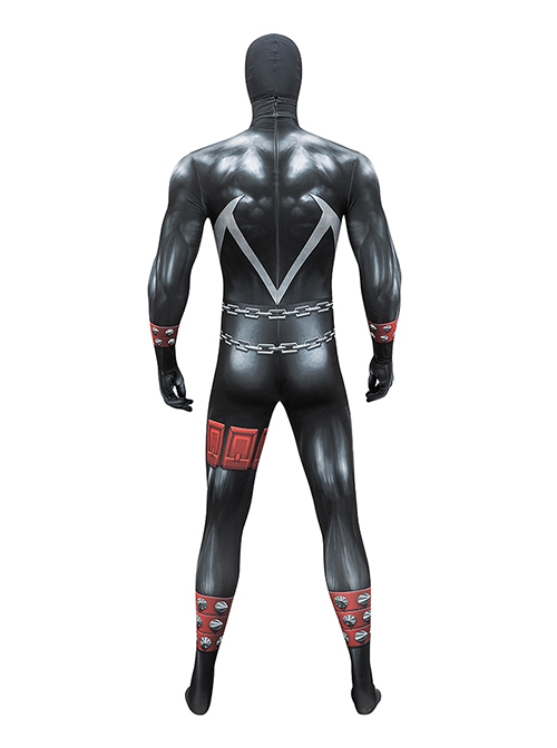 Spawn Halloween Cosplay Al Simmons Bodysuit Costume Set