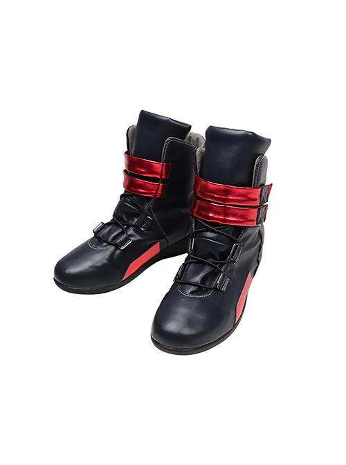 Game Cyberpunk 2077 Halloween Cosplay Panam Palmer Accessories Black Shoes