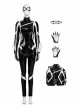 Game Spider-Man 2 Halloween Cosplay Black Cat Felicia Hardy Costume Set Without Boots