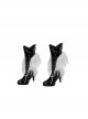 Game Spider-Man 2 Halloween Cosplay Black Cat Felicia Hardy Accessories Black Boots