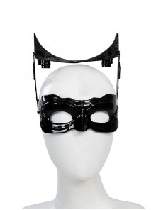 The Dark Knight Rises Halloween Cosplay Catwoman Accessories Black Mask