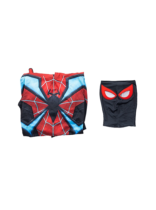 Game Spider-Man Halloween Cosplay Miles Morales Evolution Suit Costume Bodysuit Full Set