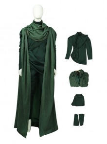 Loki Season 2 Halloween Cosplay Loki Laufeyson God Suit Costume Set Without Shoes Without Headwear