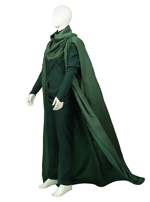 Loki Season 2 Halloween Cosplay Loki Laufeyson God Suit Costume Set Without Shoes Without Headwear