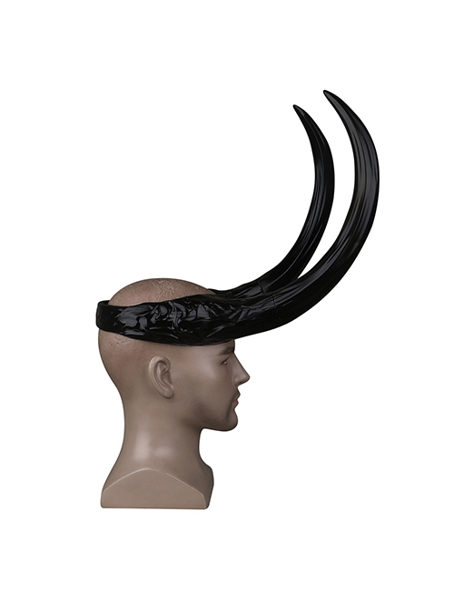 Loki Season 2 Halloween Cosplay Loki Laufeyson God Suit Accessories Black Headwear