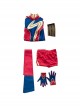 TV Drama Ms Marvel Halloween Cosplay Kamala Khan Costume Set Without Shoes