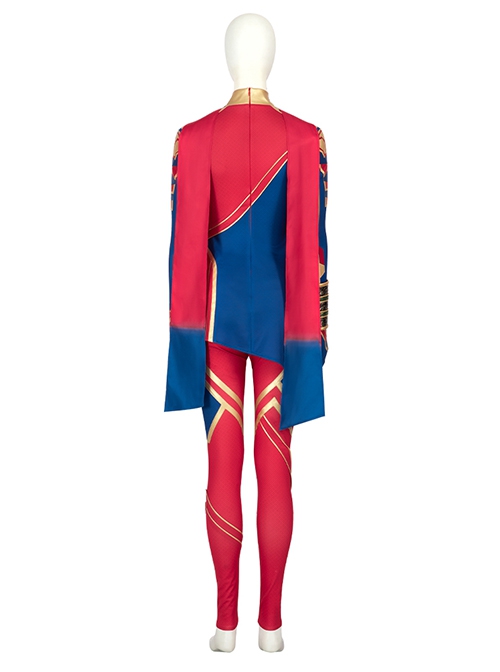 TV Drama Ms Marvel Halloween Cosplay Kamala Khan Costume Set Without Shoes