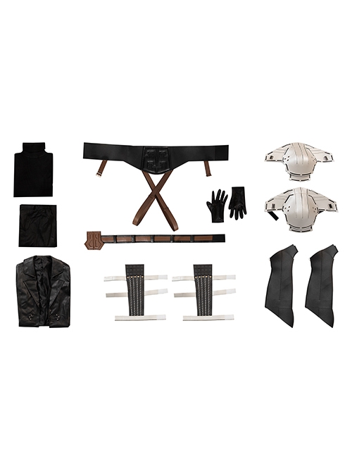 Final Fantasy VII Ever Crisis Halloween Cosplay Juvenile Version Sephiroth Costume Set Without Boots