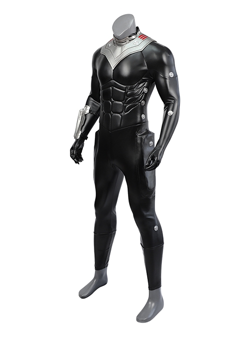 Aquaman And The Lost Kingdom Halloween Cosplay Black Manta Costume Set Without Boots