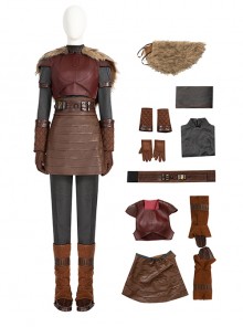 The Mandalorian Halloween Cosplay The Armorer Costume Set Without Helmet