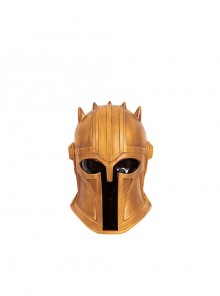 The Mandalorian Halloween Cosplay The Armorer Accessories Yellow Helmet