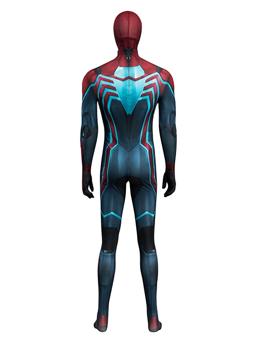 Game Marvel's Spider-Man Halloween Cosplay Velocity Battle Suit Costume Bodysuit Set