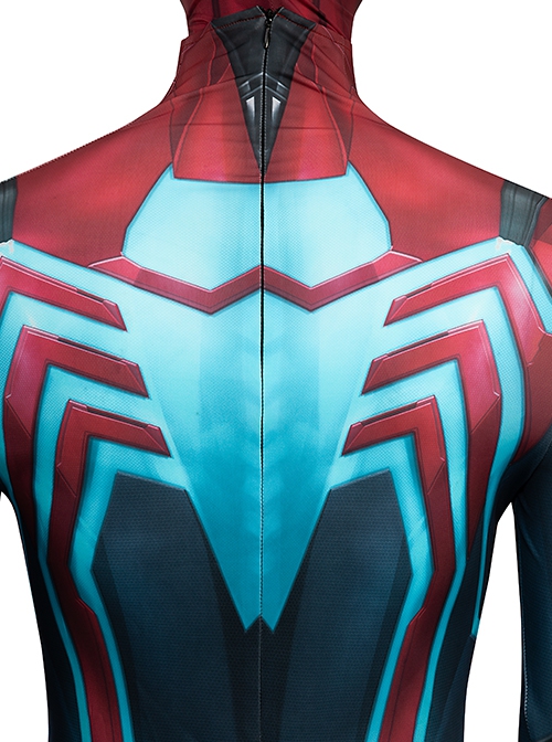 Game Marvel's Spider-Man Halloween Cosplay Velocity Battle Suit Costume Bodysuit Set