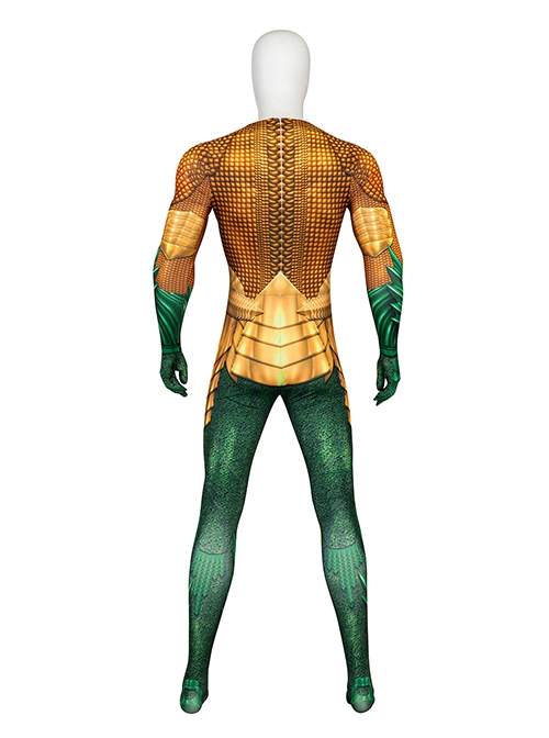 Aquaman And The Lost Kingdom Halloween Cosplay Arthur Curry Costume Printing Bodysuit