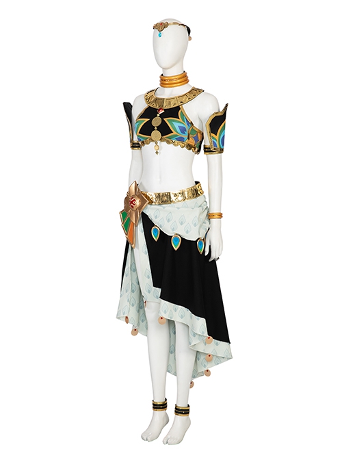 The Legend Of Zelda Tears Of The Kingdom Halloween Cosplay MakeelaRiju Costume Set Without Shoes