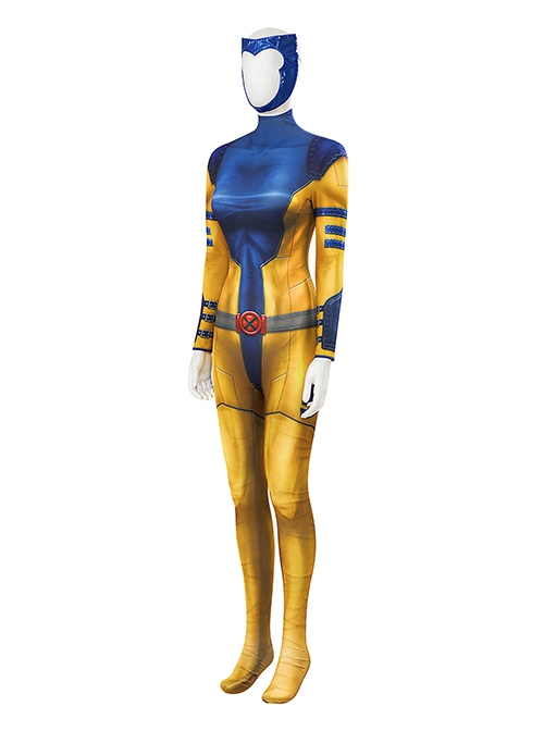 X Men Comics Halloween Cosplay Phoenix Jean Grey Summers Bodysuit Costume Full Set