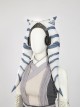 Star Wars Halloween Cosplay Ahsoka Tano White Battle Suit Costume Set Without Shoes