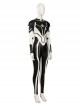 Captain Marvel II Halloween Cosplay Spectrum Monica Rambeau Bodysuit Costume Set Without Shoes