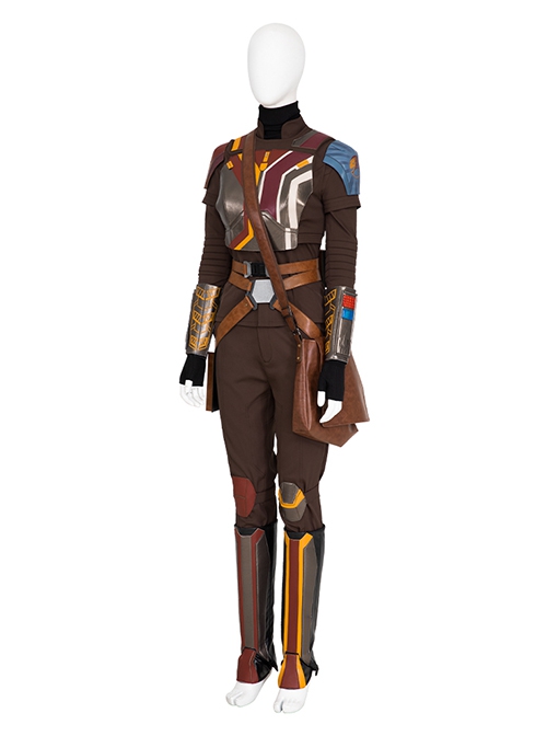 Star Wars Spin Offs Ahsoka Halloween Cosplay Bo Katan Kryze Costume Set Without Shoes