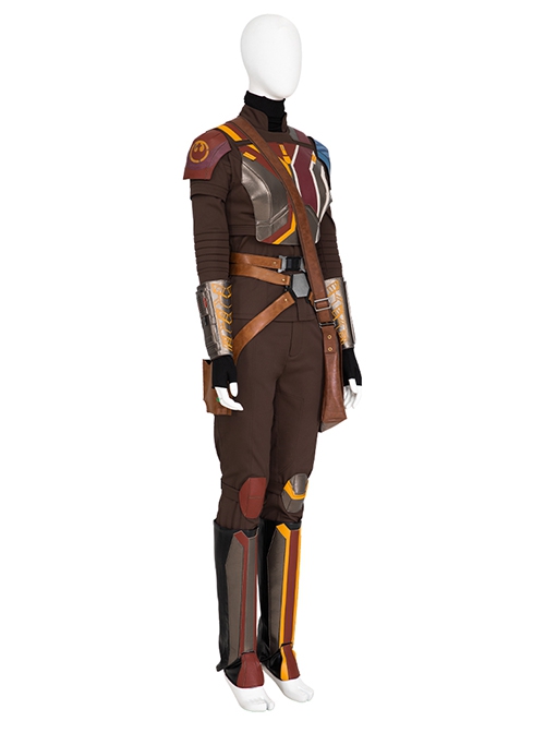 Star Wars Spin Offs Ahsoka Halloween Cosplay Bo Katan Kryze Costume Set Without Shoes