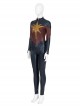 Captain Marvel II Halloween Cosplay Carol Danvers Team Uniform Bodysuit Costume Set Without Shoes