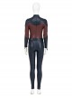 Captain Marvel II Halloween Cosplay Carol Danvers Team Uniform Bodysuit Costume Set Without Shoes