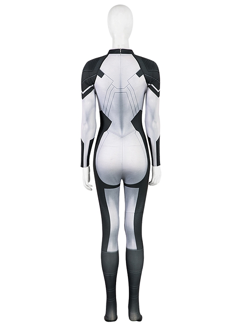 Movie The Marvels Captain Marvel 2 Halloween Cosplay Spectrum Monica Rambeau Costume Bodysuit