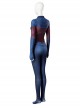 The Marvels Captain Marvel 2 Halloween Cosplay Carol Danvers Battle Suit Costume Bodysuit