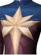 The Marvels Captain Marvel 2 Halloween Cosplay Carol Danvers Battle Suit Costume Bodysuit