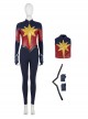 The Marvels Captain Marvel 2 Halloween Cosplay Carol Danvers Battle Suit Costume Set Without Boots