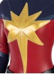 The Marvels Captain Marvel 2 Halloween Cosplay Carol Danvers Battle Suit Costume Set Without Boots