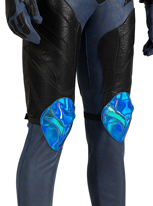 Movie Blue Beetle Halloween Cosplay Jaime Reyes Costume Set Without Boots Without Helmet