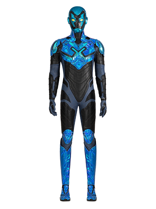 Movie Blue Beetle Halloween Cosplay Jaime Reyes Accessories Helmet