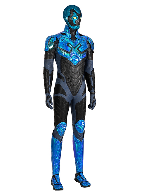 Movie Blue Beetle Halloween Cosplay Jaime Reyes Accessories Helmet