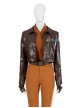 Star Wars Spin-off TV Drama Ahsoka Halloween Cosplay Sabine Wren Accessories Brown Leather Coat