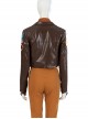 Star Wars Spin-off TV Drama Ahsoka Halloween Cosplay Sabine Wren Accessories Brown Leather Coat