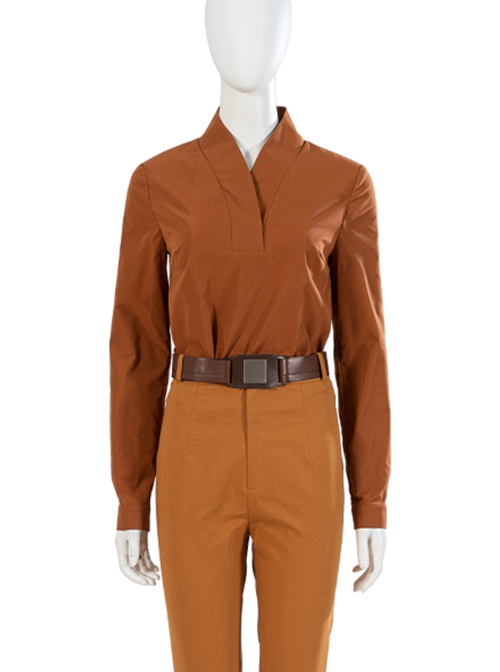 Star Wars Spin-off TV Drama Ahsoka Halloween Cosplay Sabine Wren Accessories Brown Blouse