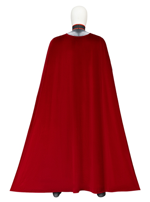 Comic Superman Red Son Superman Halloween Cosplay Costume Bodysuit Full Set