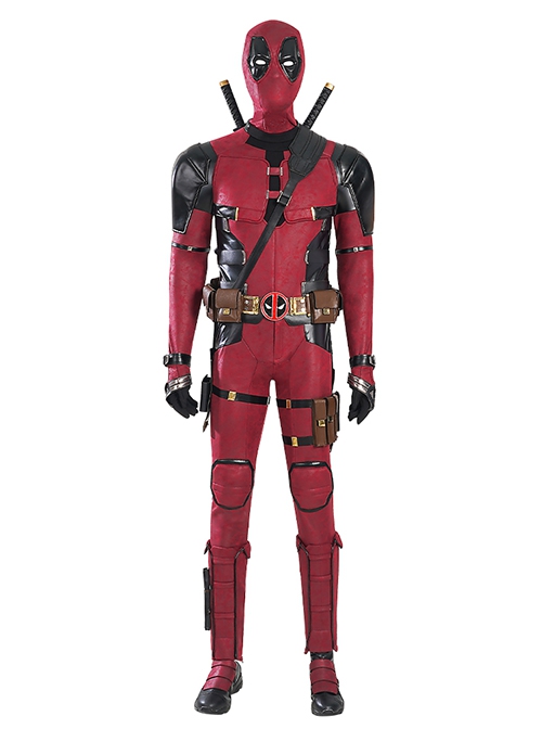 Movie Deadpool 3 Halloween Cosplay Wade Winston Wilson Battle Suit Accessories Boots