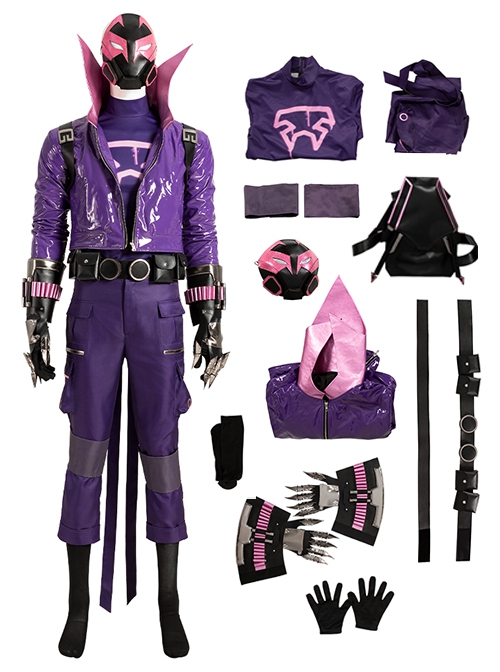 Spider-Man Across The Spider-Verse Halloween Cosplay Prowler Costume Full Set