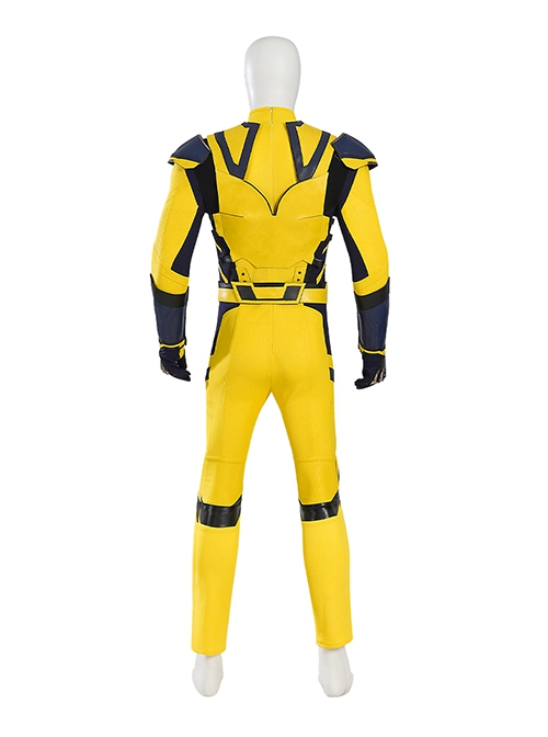 Movie Deadpool 3 Halloween Cosplay Wolverine James Howlett Logan Battle Suit Costume Set Without Boots Without Wolf Paws