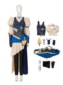 Game Final Fantasy XVI Halloween Cosplay Jill Warrick Improved Version Costume Set Without Boots