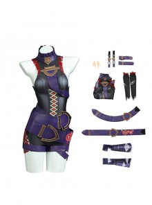 League Of Legends Game Halloween Cosplay BriarJungler Hero Bodysuit Costume Set