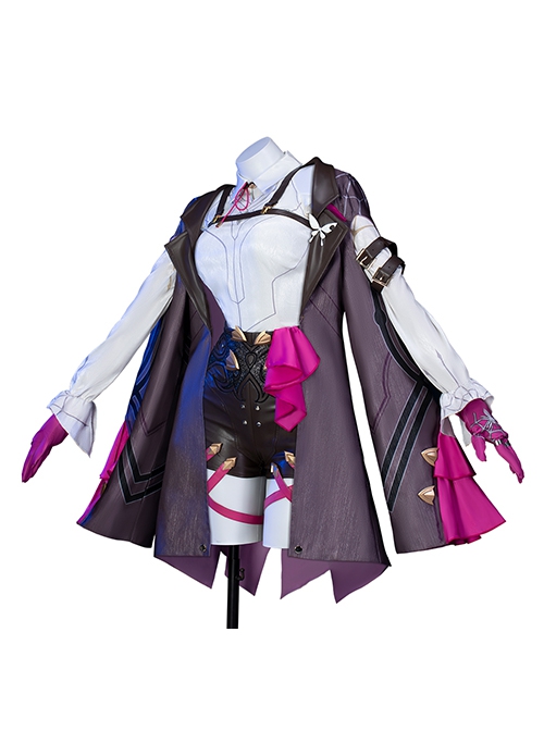 Game Honkai Star Rail Halloween Cosplay Kafka Costume Full Set