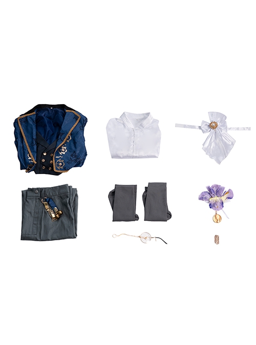 Game Identity V Halloween Cosplay Alva Lorenz Hermit Entrance Examination Gift Costume Full Set