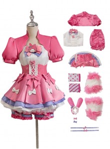 Game Identity V Halloween Cosplay Lily Barriere Cheerleader Sanrio Big Star Collaboration Costume Full Set